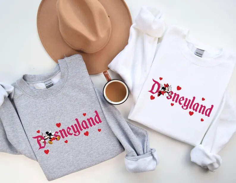 Mickey And Minnie Love Sweatshirt