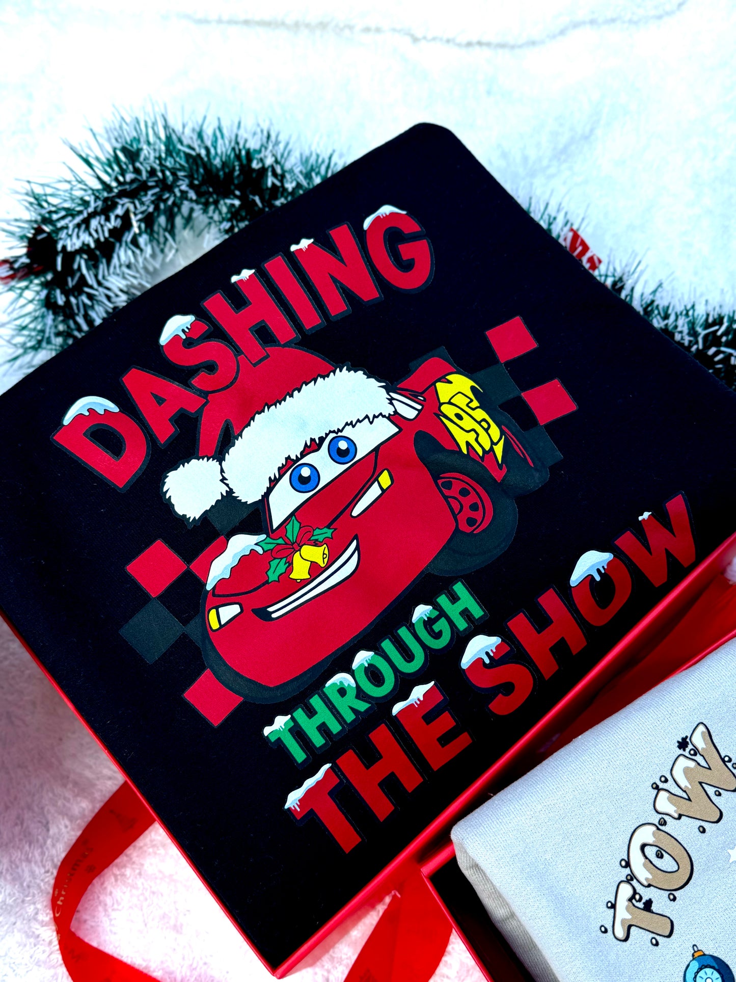 Cars Christmas sweatshirt for kids