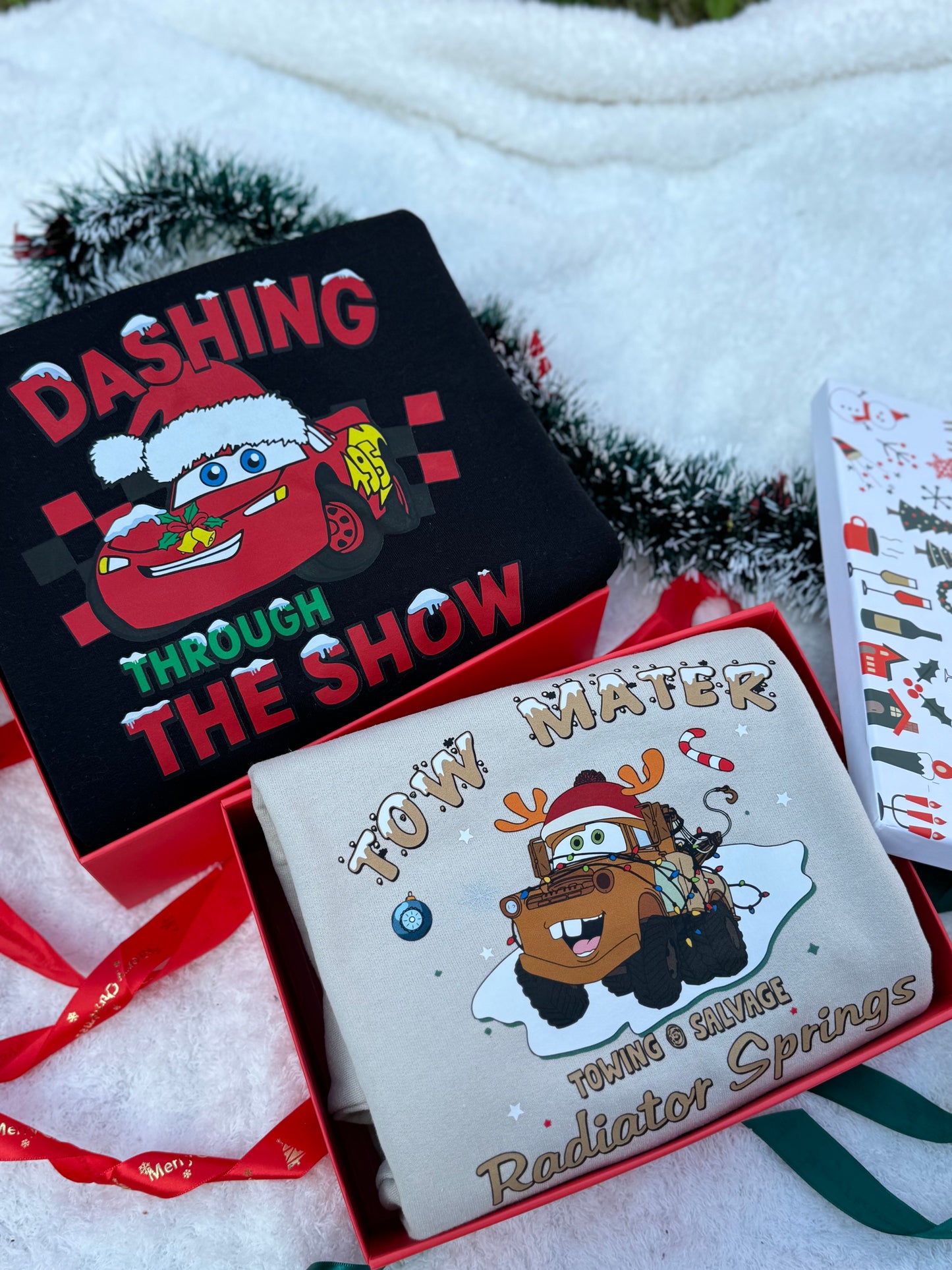 Cars Christmas sweatshirt for kids