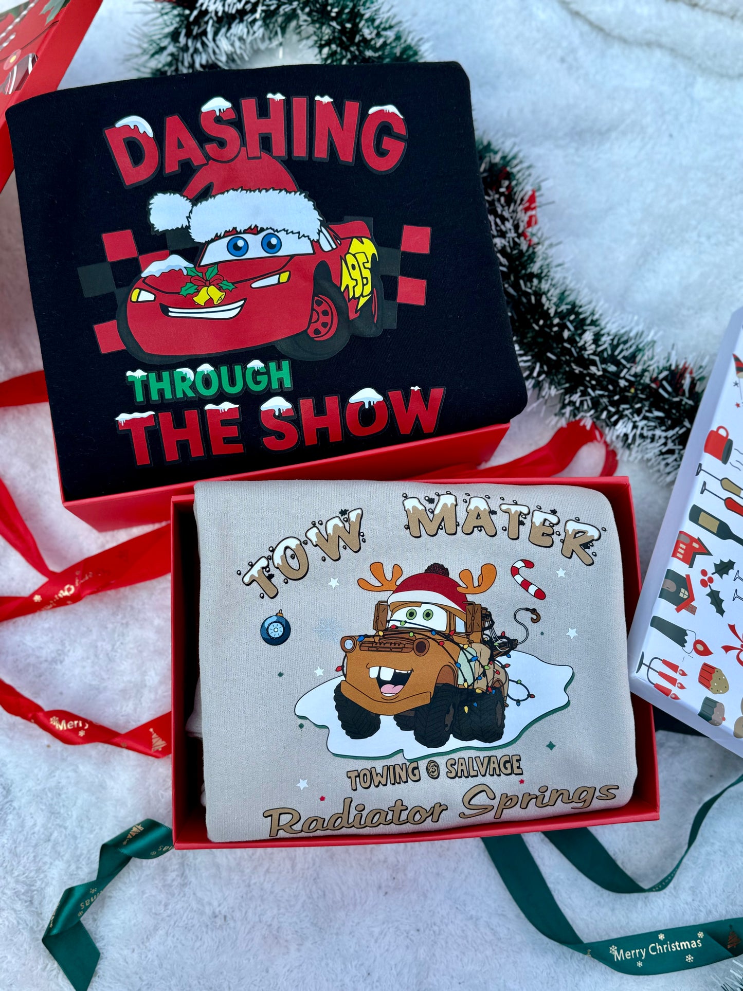 Cars Christmas sweatshirt for kids