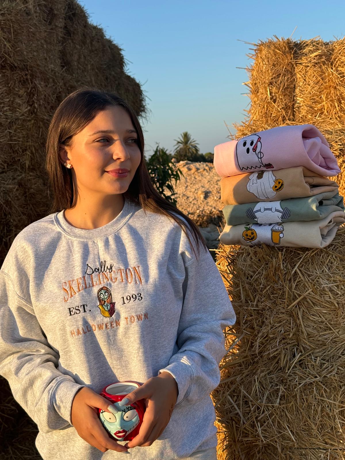 Jack Skellington Embroidered sweatshirt
