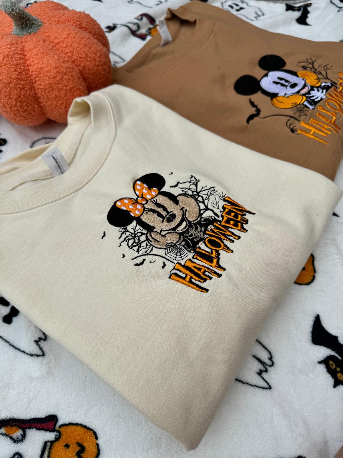 Mouse Couple Halloween Sweatshirt