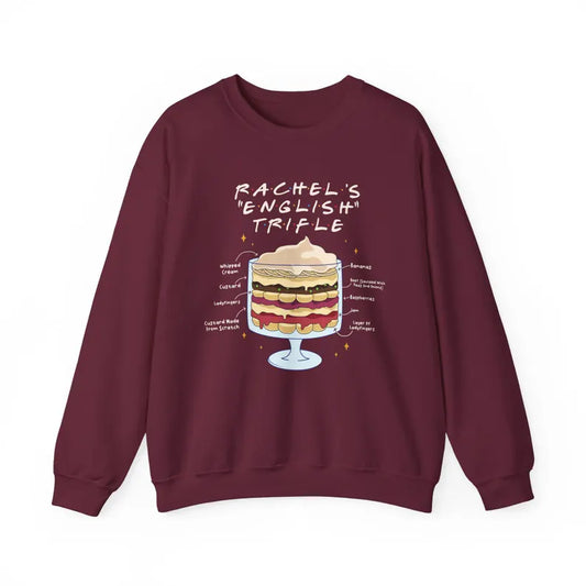 Rachel’s English trifle sweatshirt