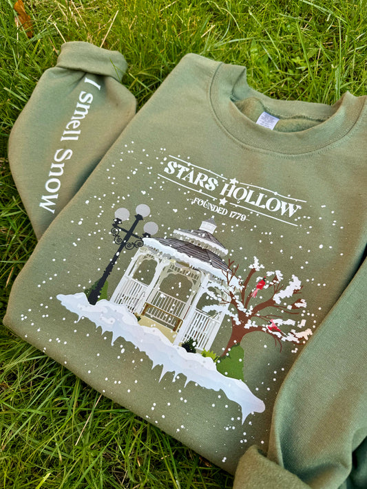 Stars Hollow I smell snow Sweatshirt