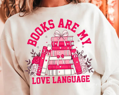 Books are my love language Printed