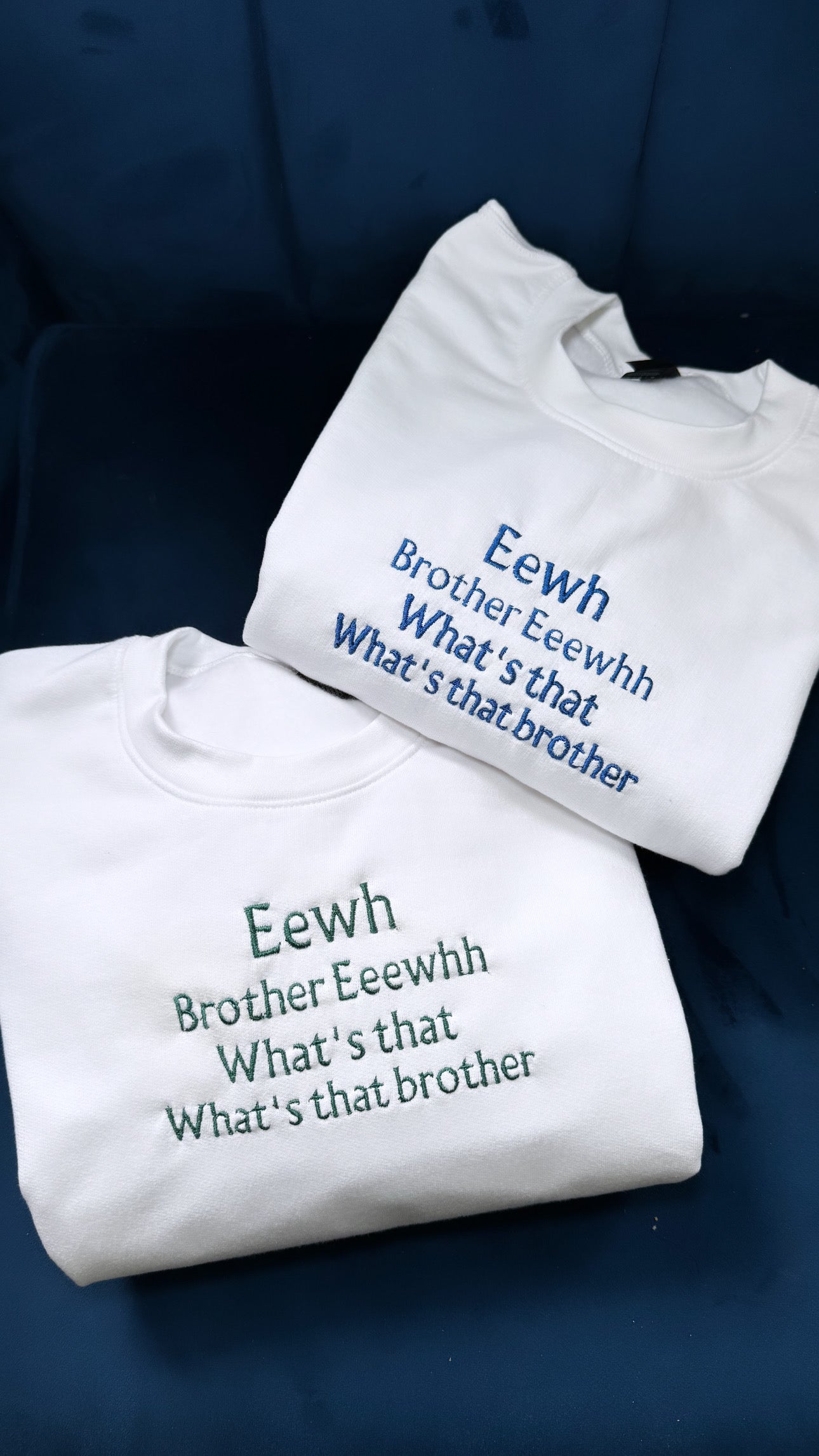 Brother Ewwh embroidered sweatshirt