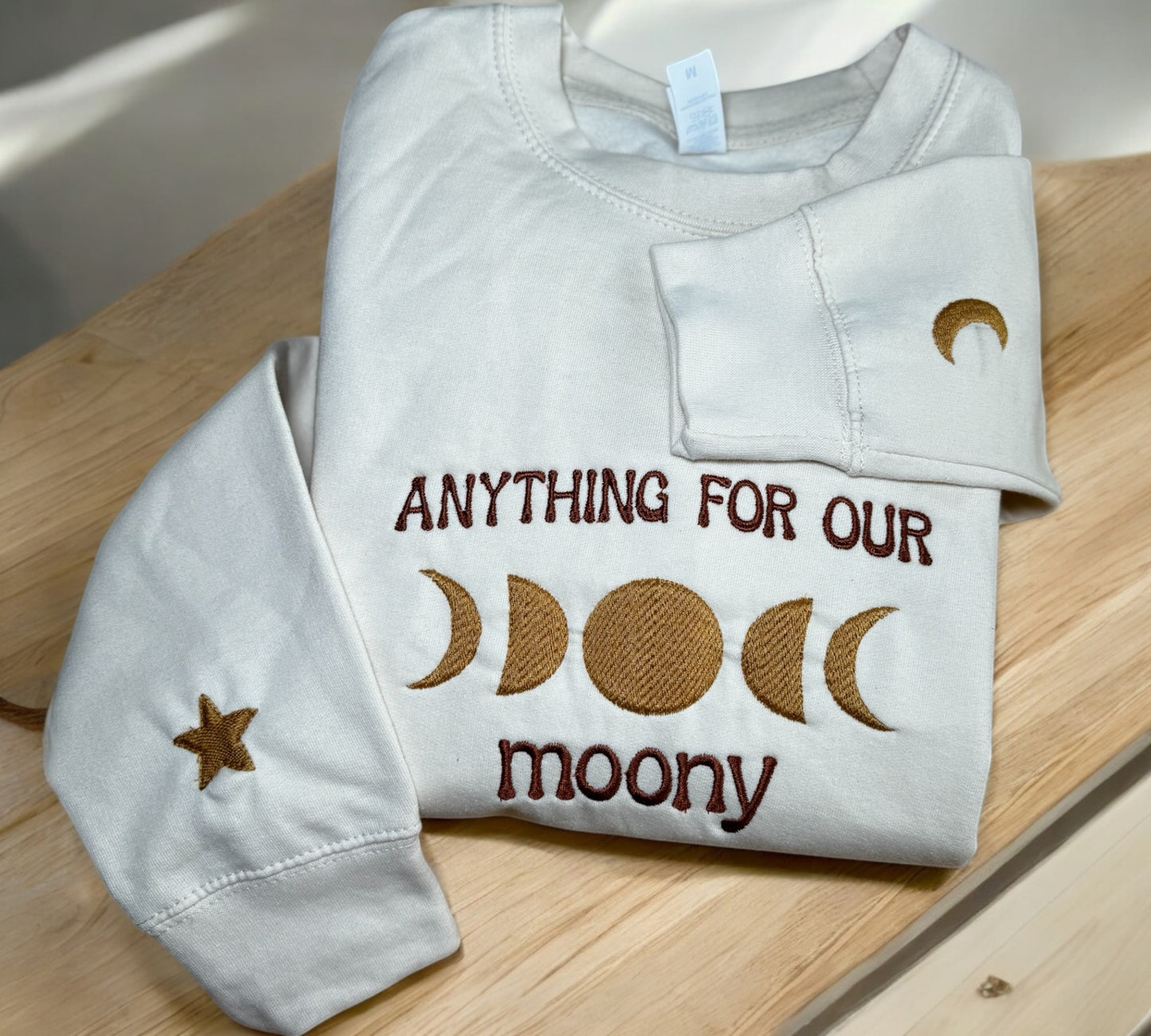 Anything for our moony sweatshirt