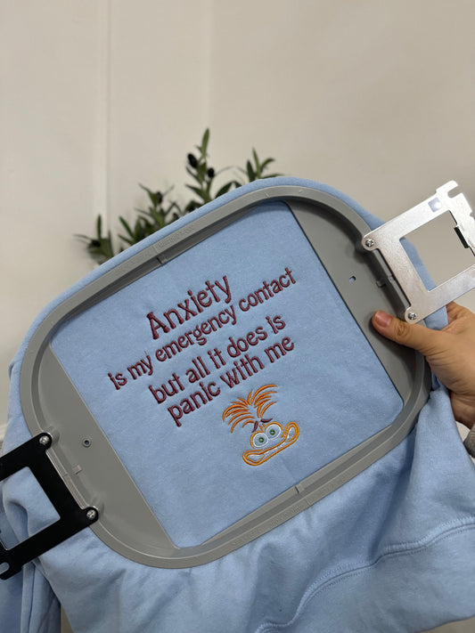 Anxiety is my emergency contact
