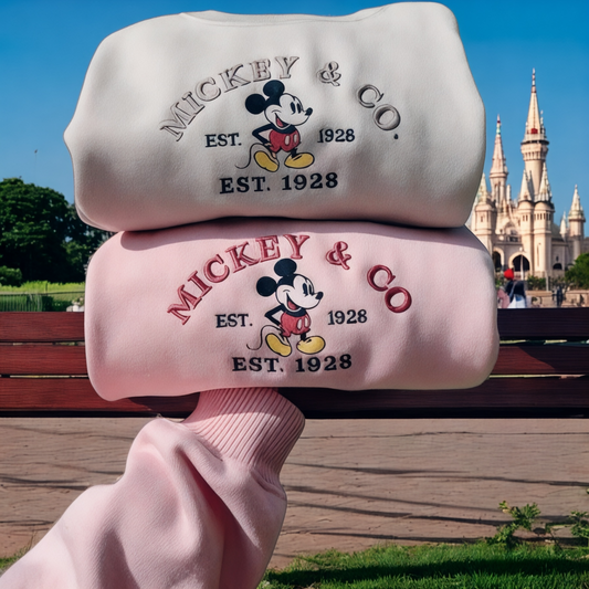 Mickey and Co embroidered sweatshirt