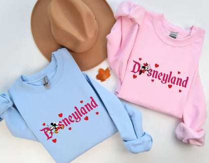 Mickey And Minnie Love Sweatshirt