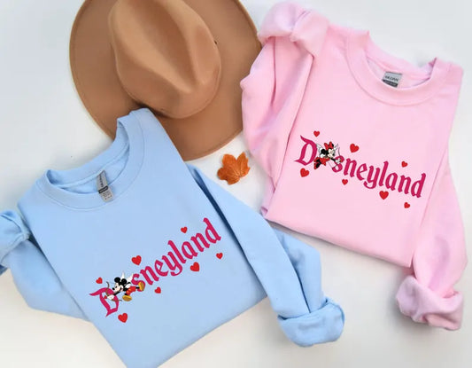 Mickey And Minnie Love Sweatshirt