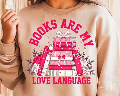 Books are my love language Printed