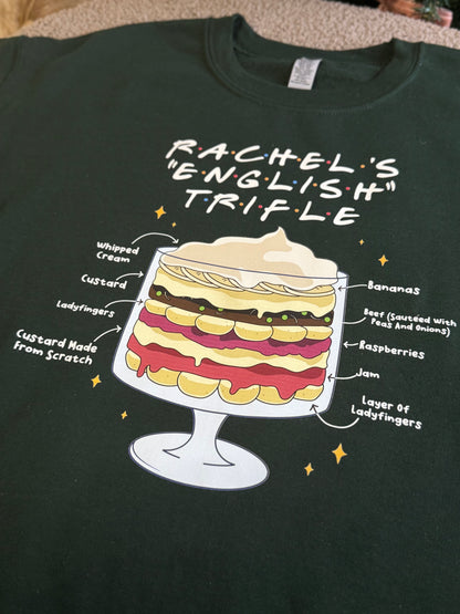 Rachel’s English trifle sweatshirt