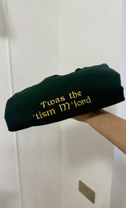 Twas the Tism M lord embroidered