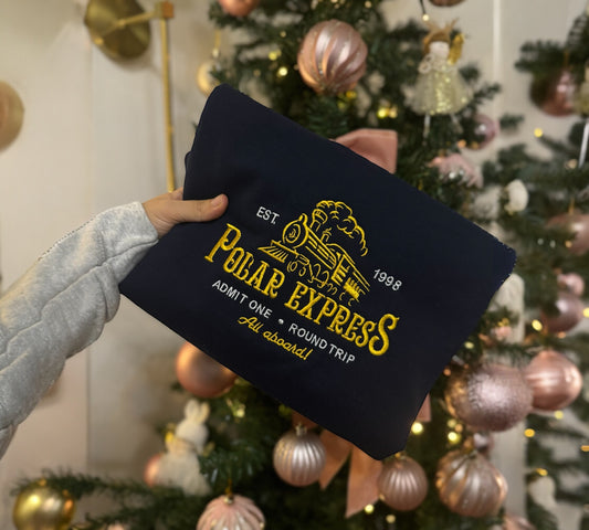 Polar express Embroidered sweatshirt