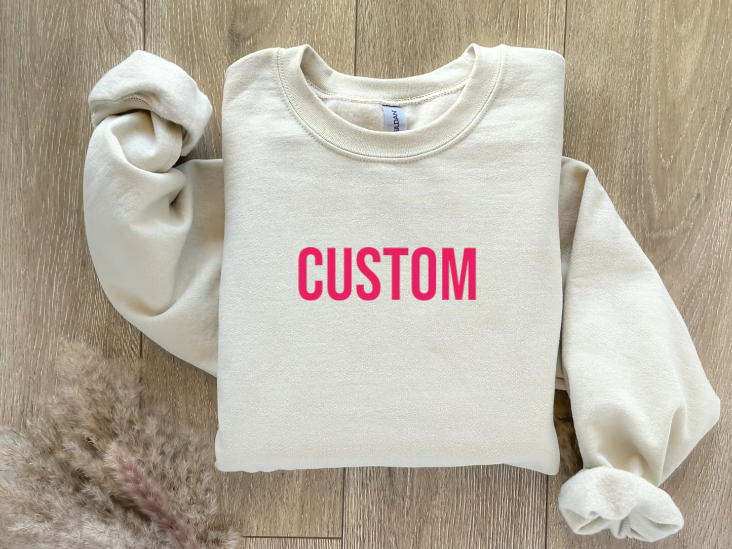 CUSTOM EMBROIDERED  SWEATSHIRT AND HOODIE