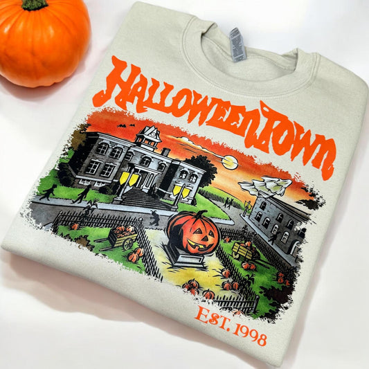 Halloween Town Printed sweatshirt